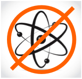 Obsolete depiction of atom