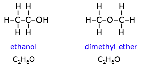 For example, there are two isomers with the molecular formula C₂H₆O. 