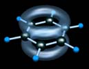 An image of the benzene molecule