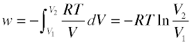 reversible gas expansion