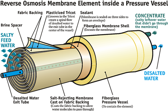 reverse osmosis membrane