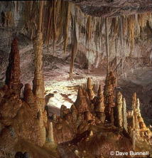 stalactites and stalagmites