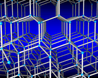 diamond lattice structure