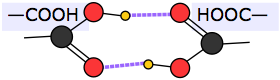 carboxylic acid hydrogen bonding