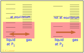 hydrostatic and vapor pressure - microstates