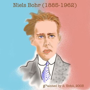 Portrait of Bohr by S. Uchii
