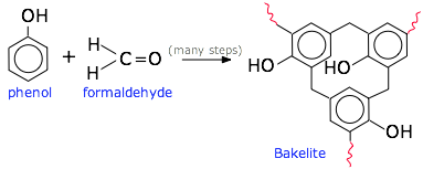 bakelite phenol formaldehyde