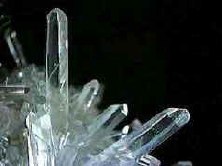 quartz crystals